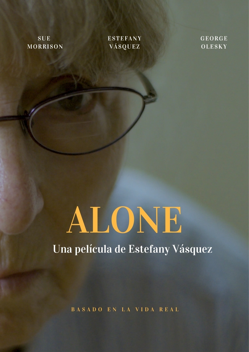 Póster del corto ALONE