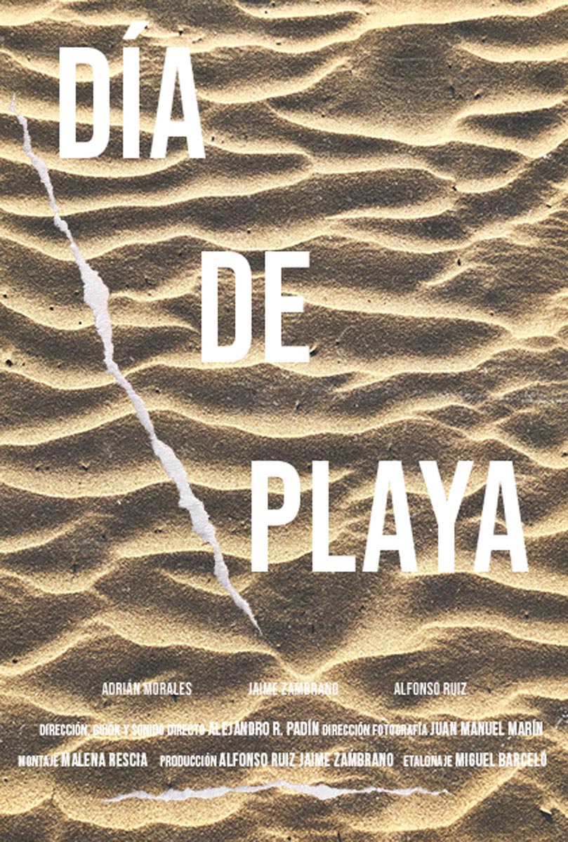 Póster del corto Día de Playa