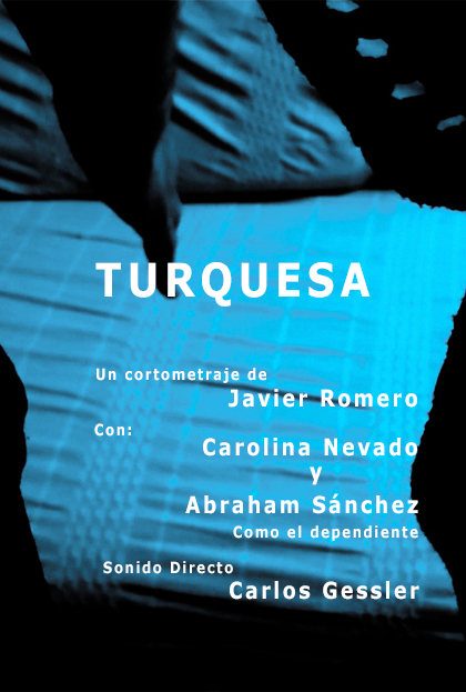 Póster del corto Turquesa