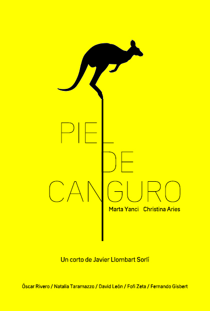 Póster del corto Piel de canguro