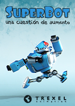 Póster del corto Superbot: una cuestión de aumento