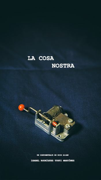 Póster del corto La cosa nostra