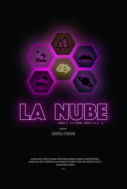 Póster del corto La Nube