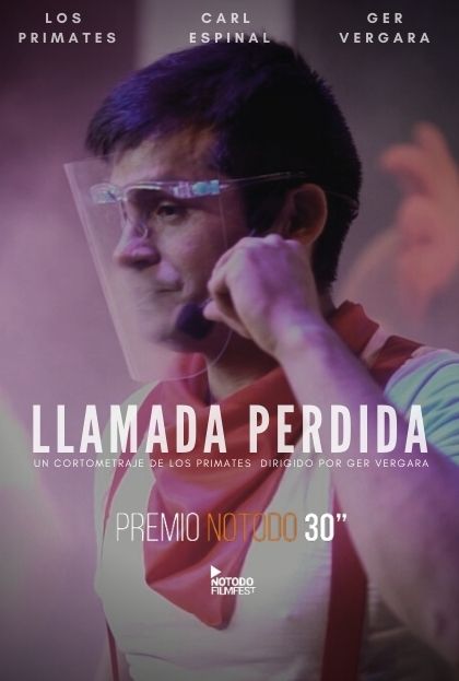 Póster del corto LLAMADA PERDIDA