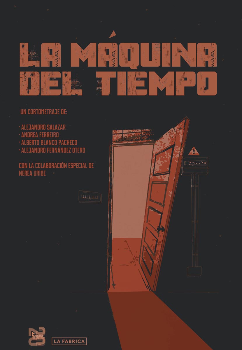 Póster del corto La Máquina del Tiempo