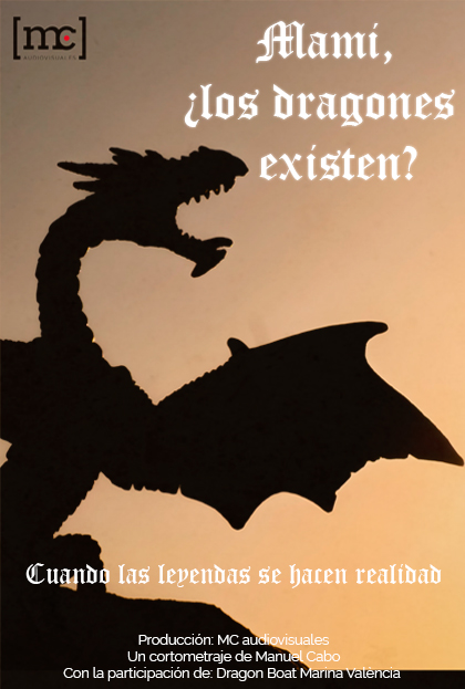 Póster del corto Mami, ¿los dragones existen?