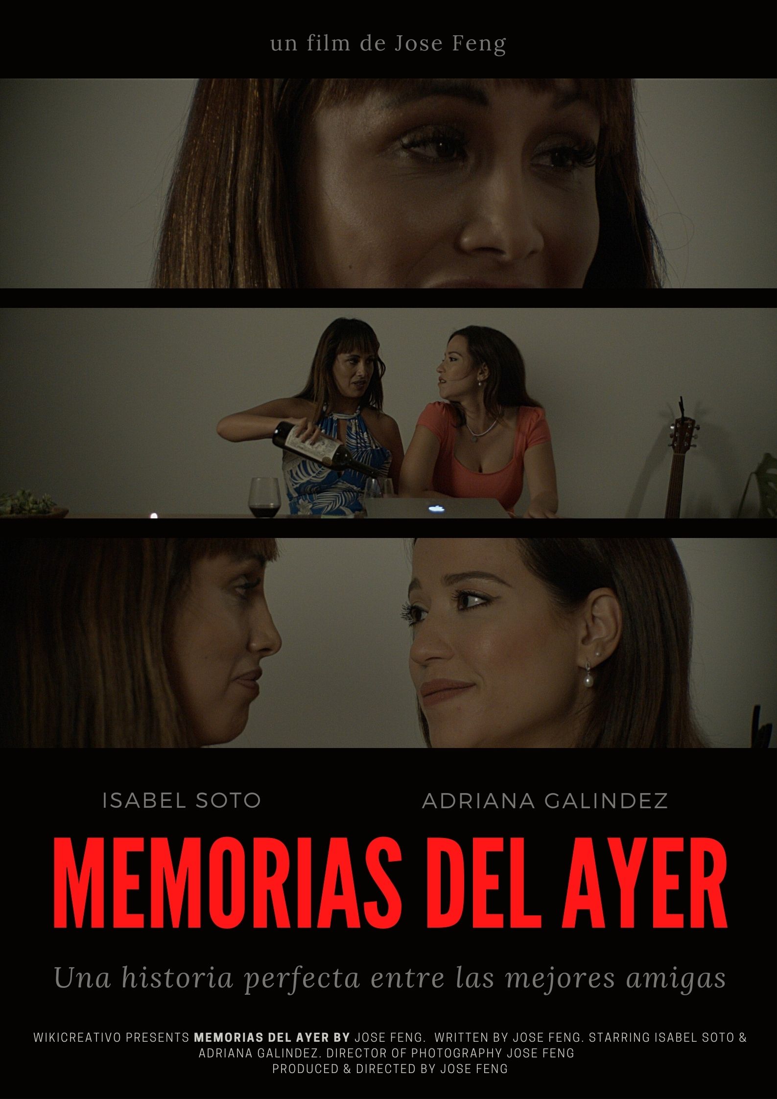 Póster del corto Memorias del ayer