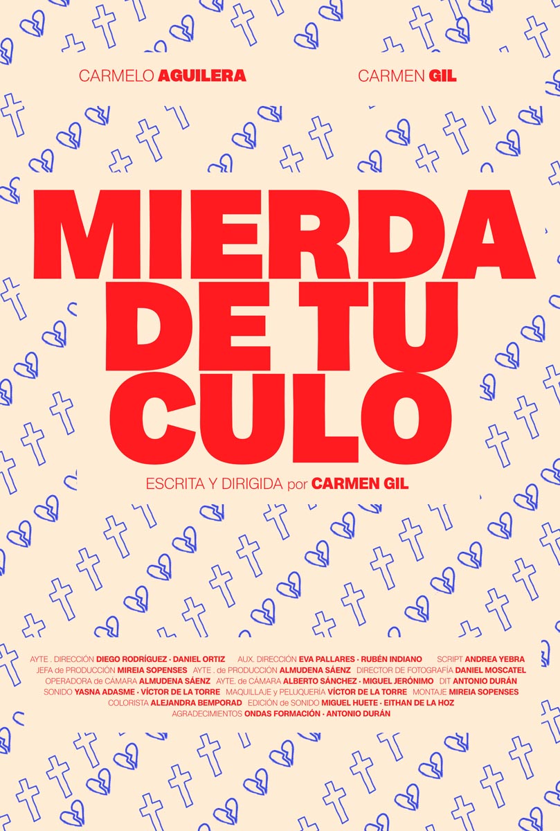 Póster del corto Mierda de tu culo.