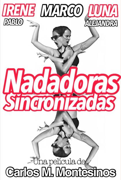 Póster del corto NADADORAS SINCRONIZADAS