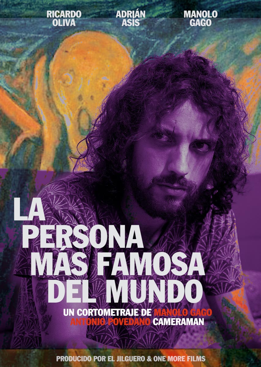 Póster del corto La Persona Más Famosa del Mundo