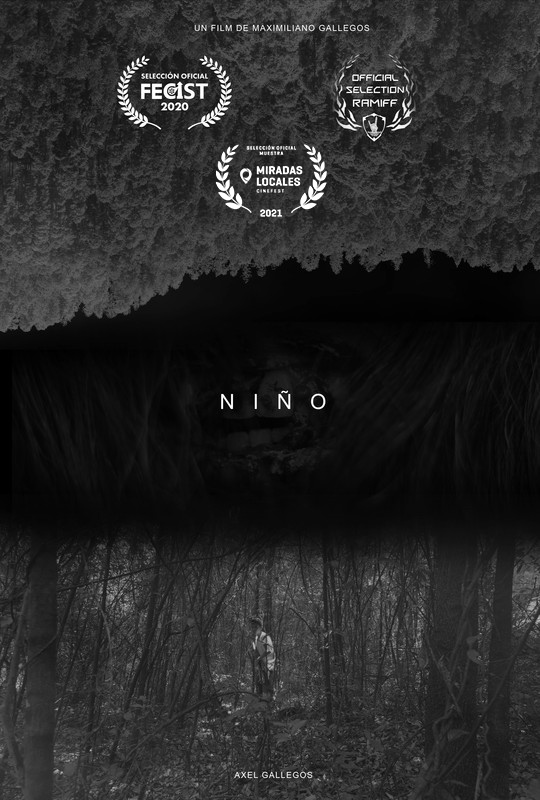 Póster del corto NIÑO