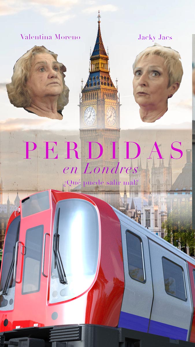 Póster del corto Perdidas en Londres