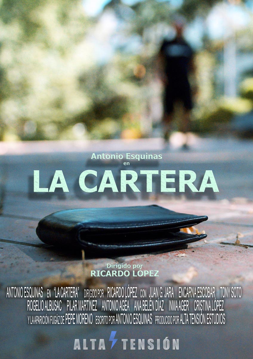 Póster del corto La Cartera