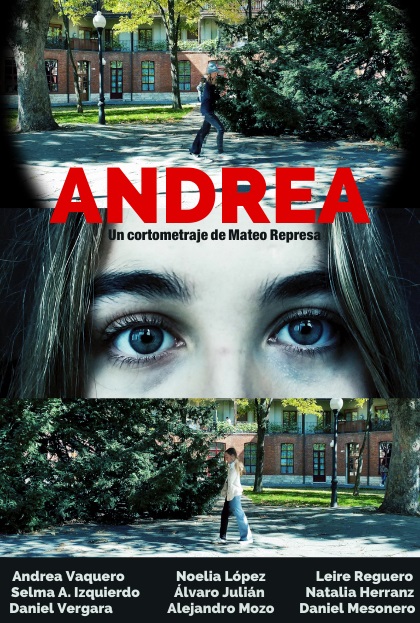 Póster del corto Andrea