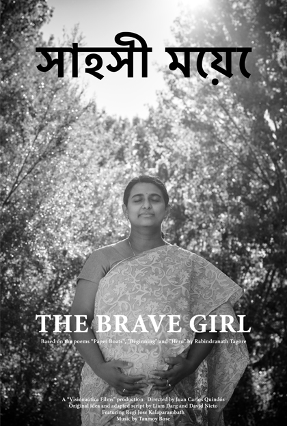 Póster del corto THE BRAVE GIRL