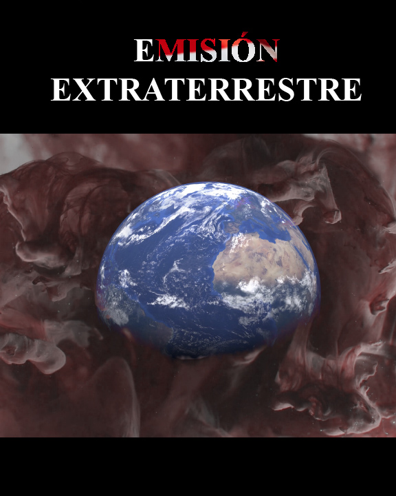 Póster del corto Emision extraterrestre