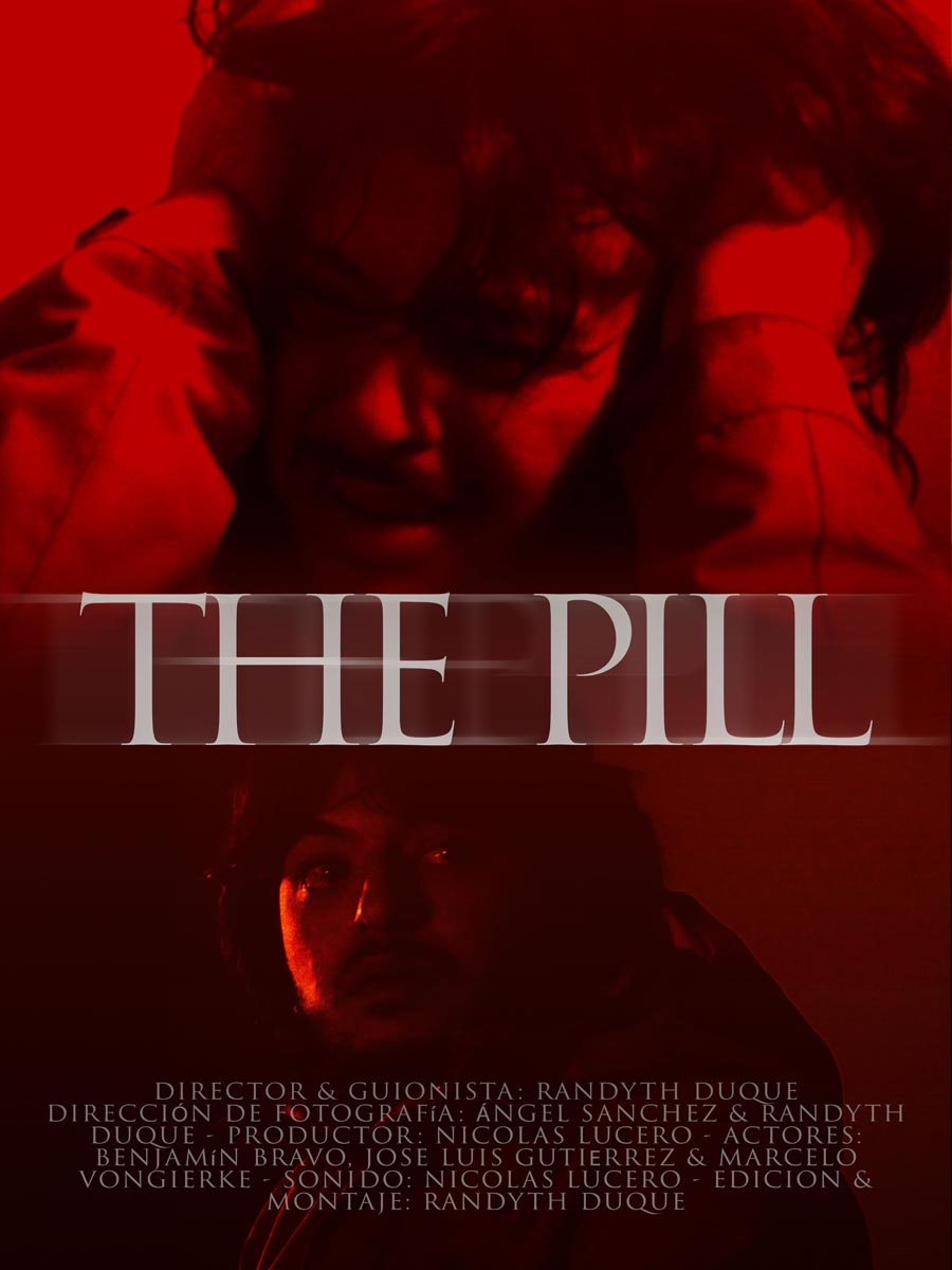 Póster del corto THE PILL