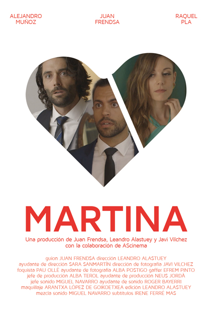 Póster del corto Martina