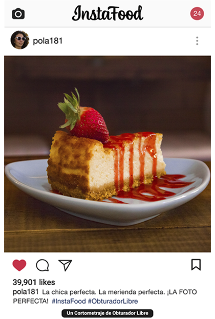 Póster del corto Instafood