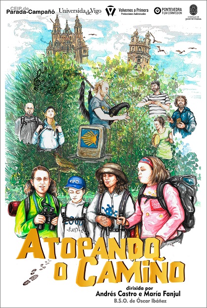 Póster del corto ATOPANDO O CAMIÑO