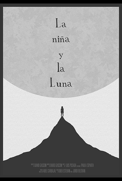 Póster del corto La niña y la luna