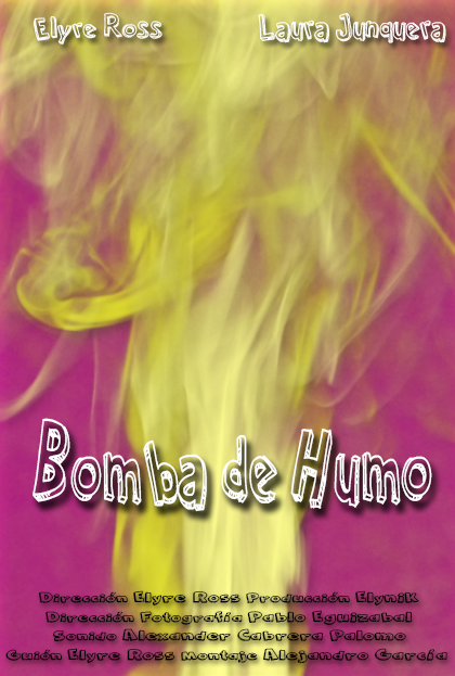 Póster del corto Bomba de humo