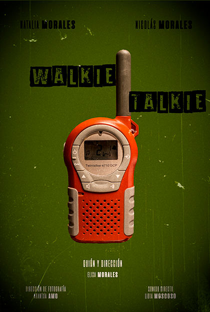 Póster del corto Walkie-talkie