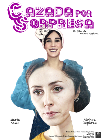 Póster del corto Cazada por Sorpresa