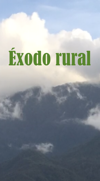 Póster del corto Éxodo rural