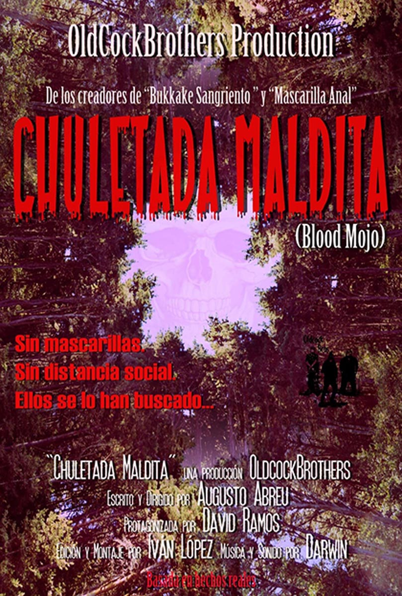 Póster del corto CHULETADA MALDITA