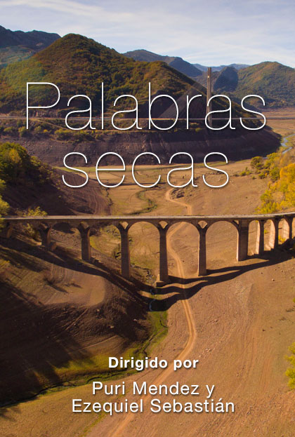 Póster del corto PALABRAS SECAS