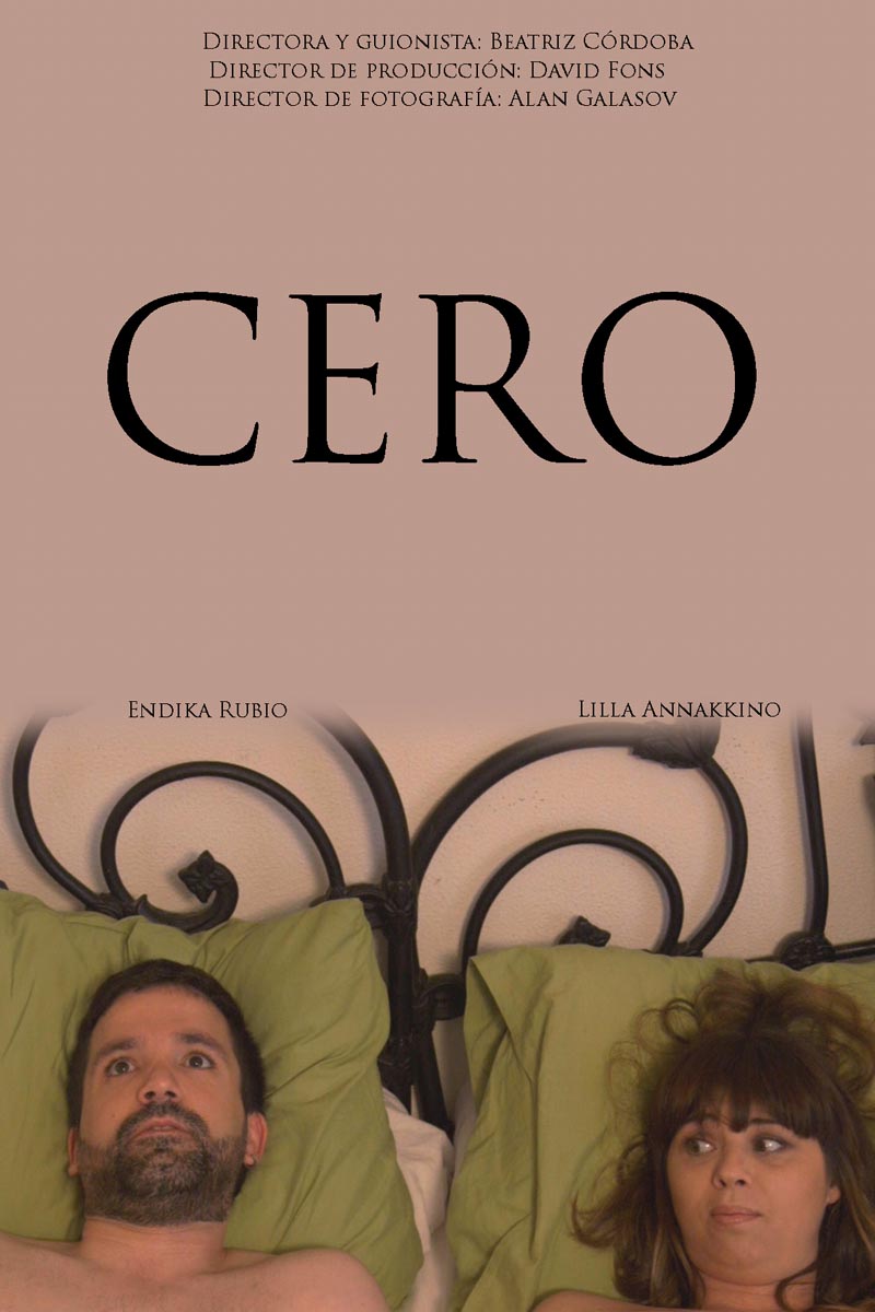 Póster del corto CERO