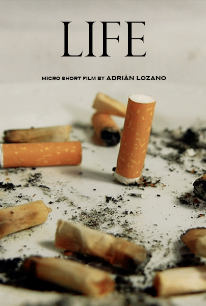 Póster del corto Life.