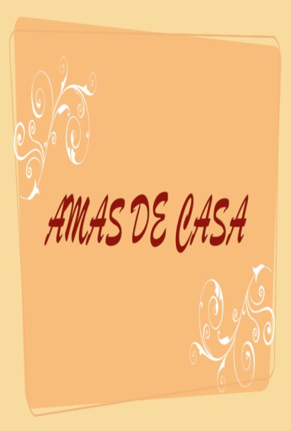 Póster del corto Amas de casa