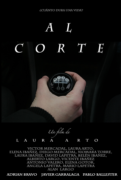 Póster del corto AL CORTE