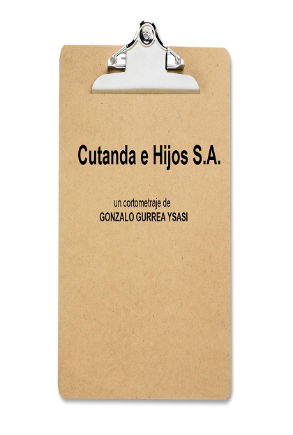 Póster del corto Cutanda e Hijos S.A.