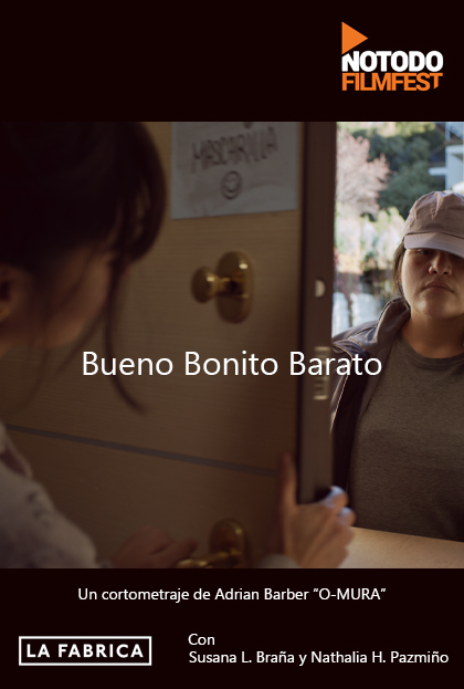 Póster del corto Bueno Bonito Barato