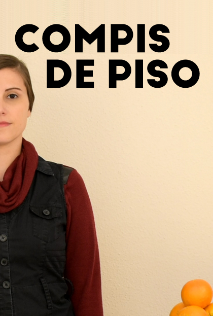 Póster del corto Compis de Piso