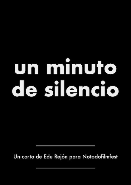 Póster del corto Un minuto de silencio