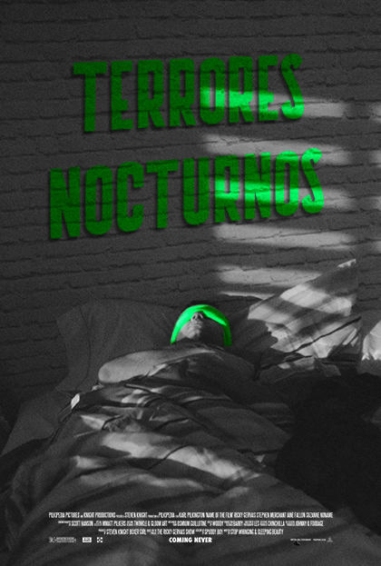 Póster del corto Terrores Nocturnos