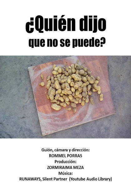 Póster del corto ¿Quién dijo que no es posible?