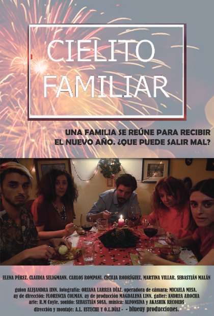 Póster del corto CIELITO FAMILIAR