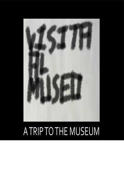 Póster del corto VISITA AL MUSEO