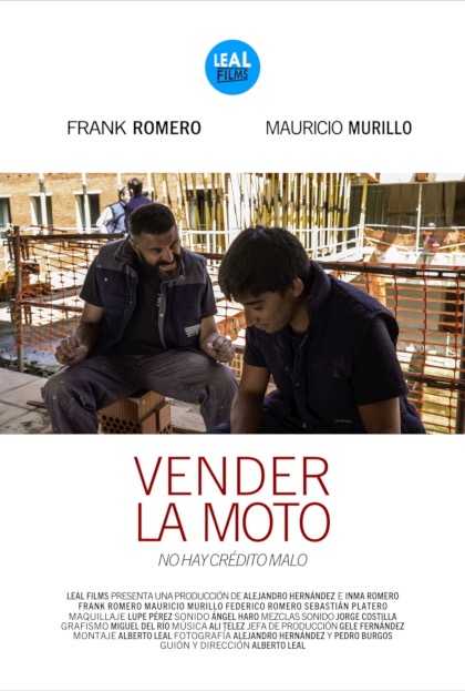 Póster del corto Vender la moto