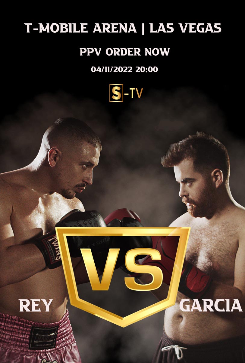 Póster del corto Rey VS García