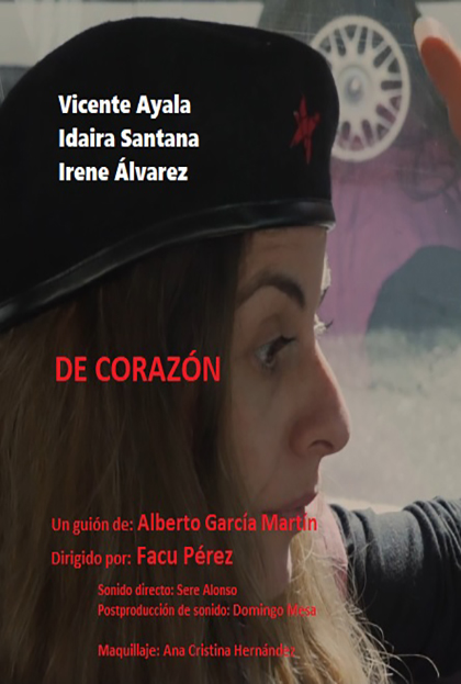 Póster del corto DE CORAZÓN