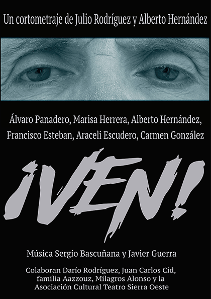 Póster del corto ¡VEN!