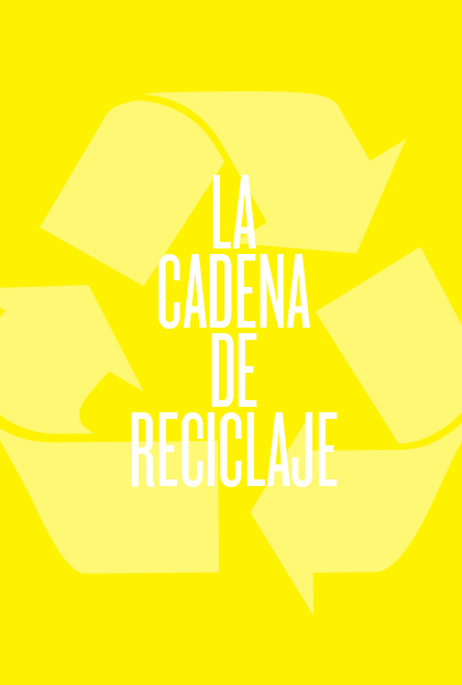 Póster del corto LA CADENA DE RECICLAJE