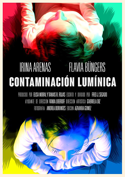 Póster del corto Contaminación Lumínica