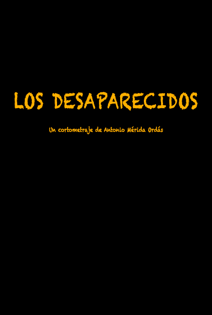 Póster del corto Los desaparecidos